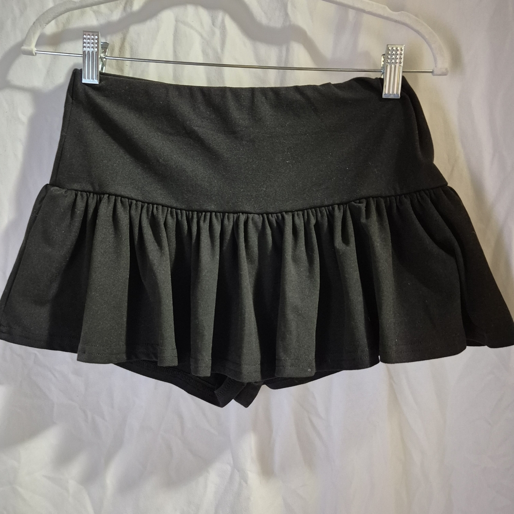 Elegant Black Mini Skirt